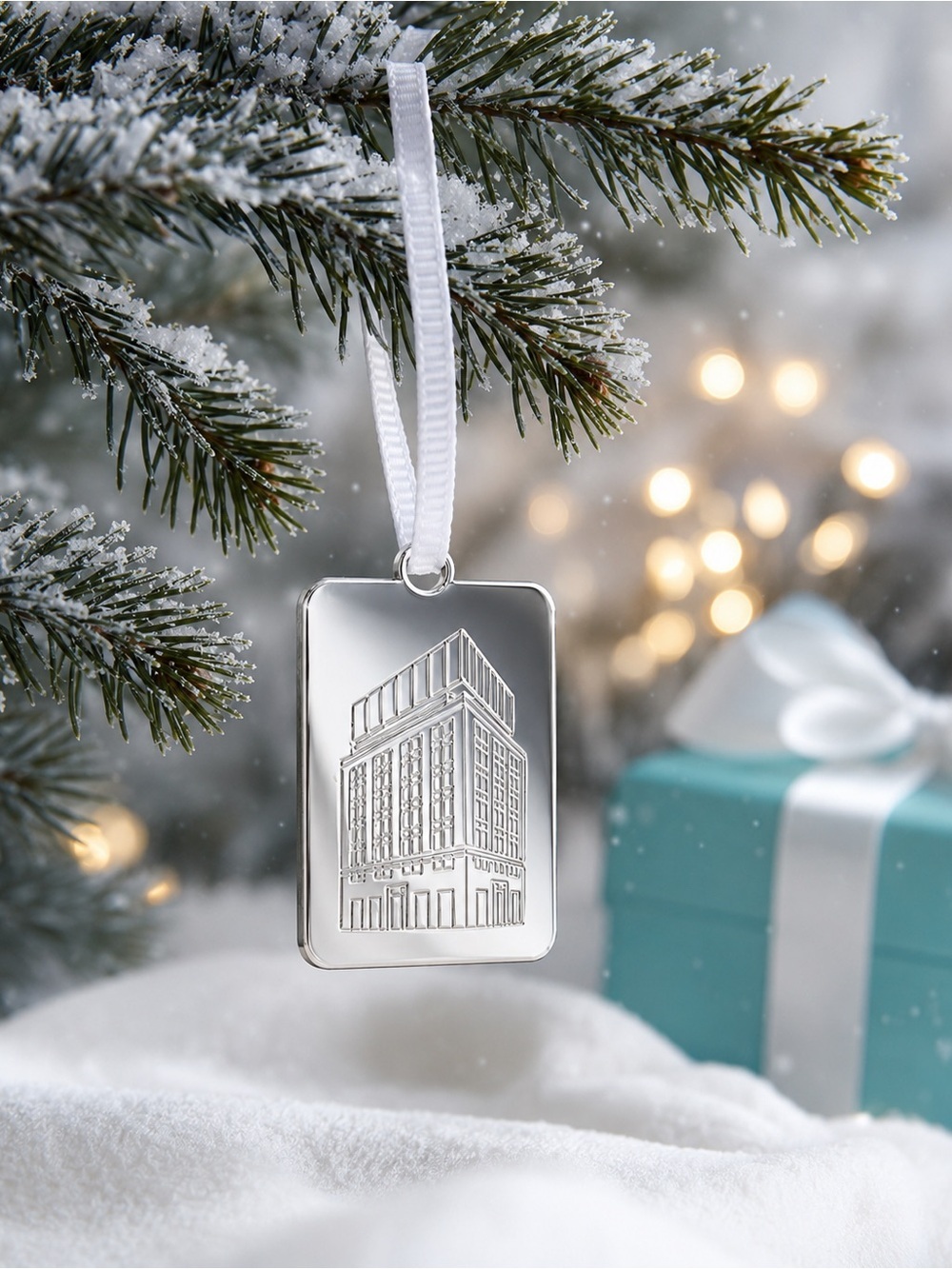 Tiffany & Co. The Landmark Limited Edition Silver Ornament Charm